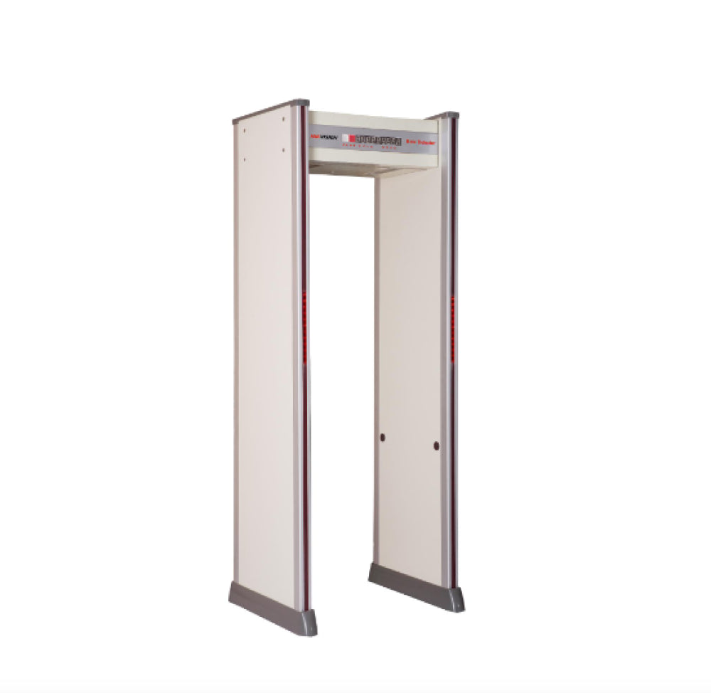 بوابة كاشف معادن NP‑SG118 – 18 زون | كشف أسلحة | استهلاك منخفض