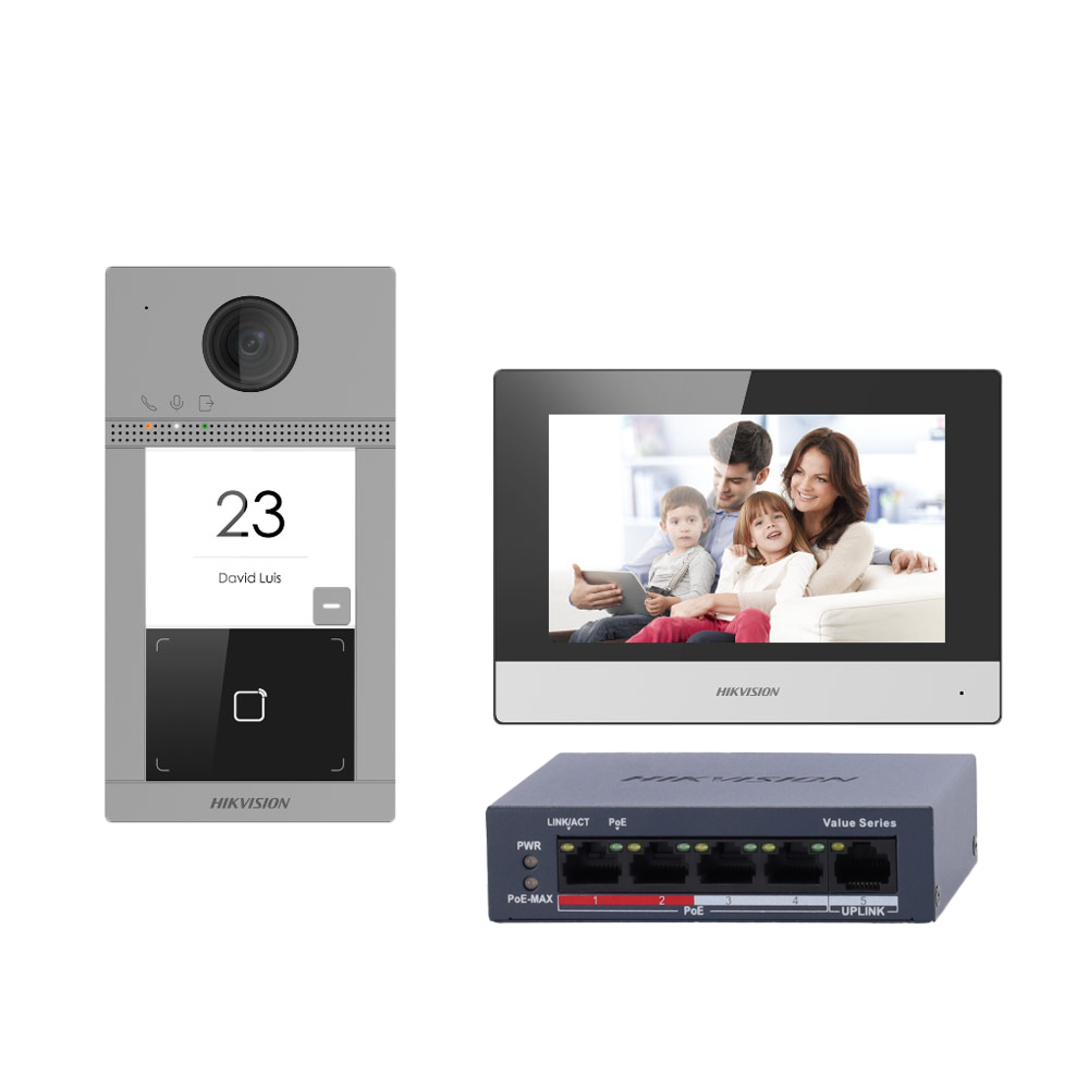 طقم إنتركم Hikvision DS-KIS604-S