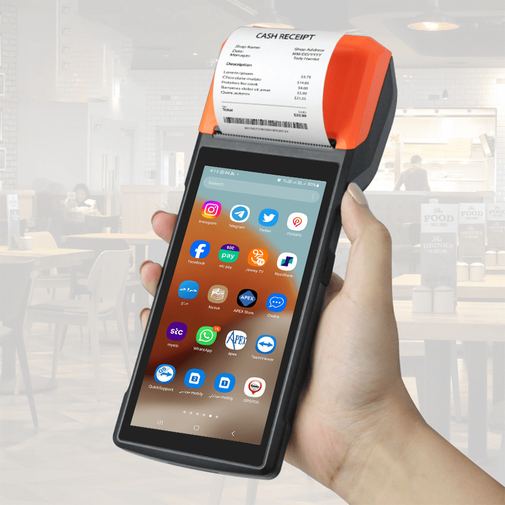 جهاز كاشير محمول TA-20 | الحل الأمثل لإدارة مبيعاتك في أي مكان
