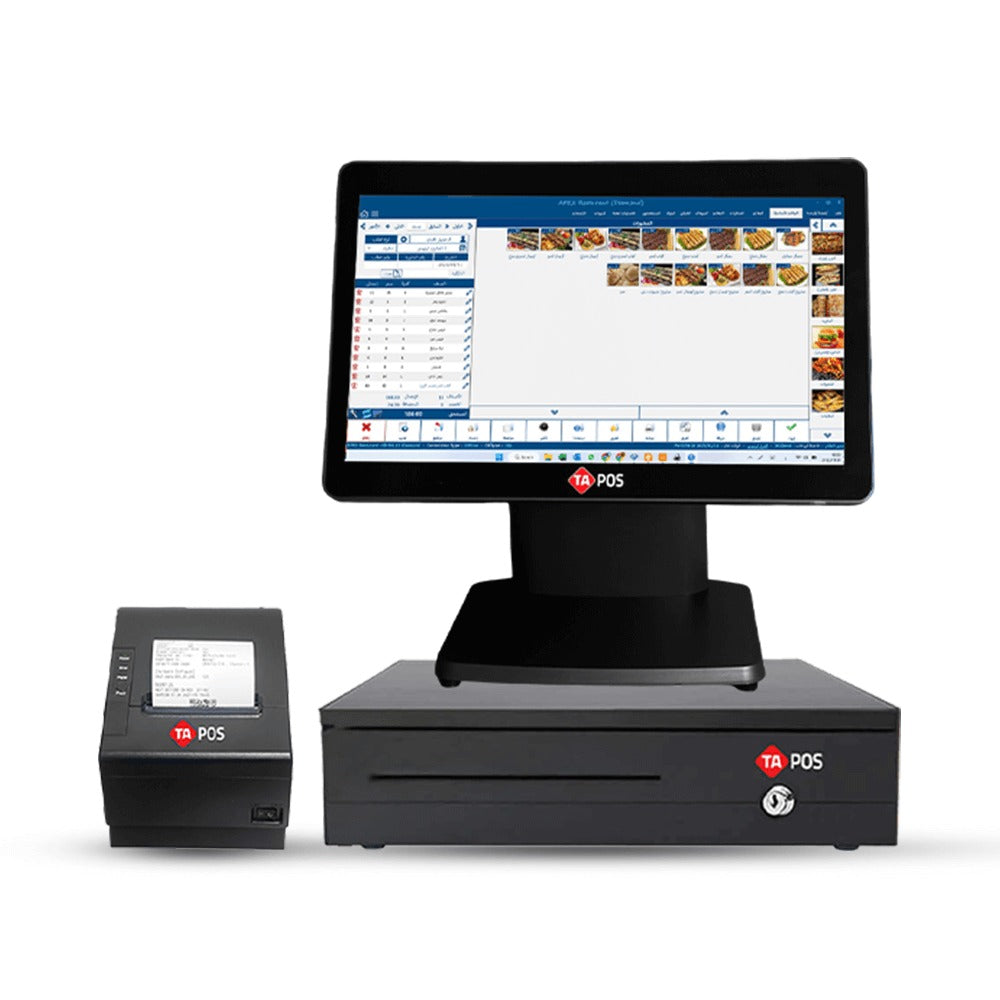 عرض لفترة محدودة: جهاز كاشير لمس i3 للمطاعم والكافيهات