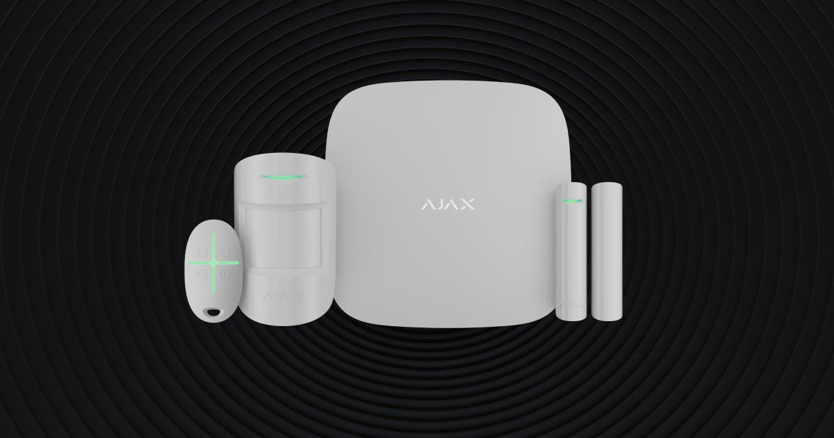 AJAX StarterKit (Hub + MotionProtect + DoorProtect + SpaceControl) - MadinaTaif
