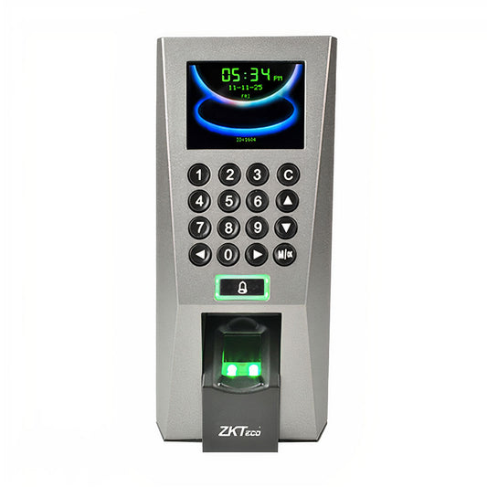 🖐️ جهاز بصمة الإصبع ZKTeco F18 – نظام تحكم دخول متطور