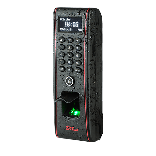جهاز بصمة للتحكم بالدخول والحضور مقاوم للماء IP65 ZKTeco TF1700 - MadinaTaif