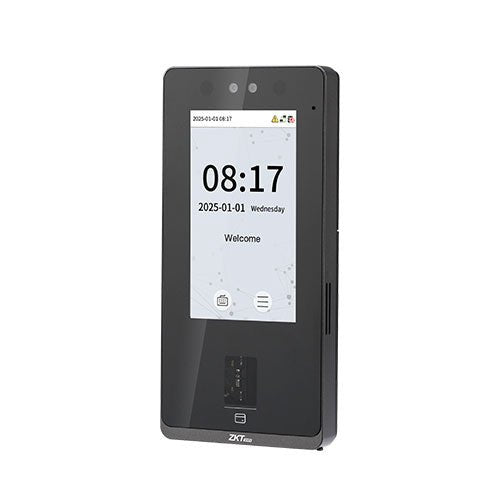 جهاز تحكم دخول وحضور بالتعرف على الوجه والبصمة بشاشة لمس 4.3 بوصة ZKTeco SenseFace 4A - MadinaTaif
