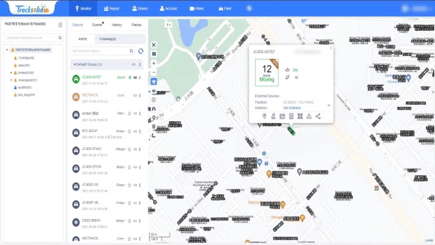 داش كام تدعم البث المباشر تصوير أمامي و داخلي JC400P 4G