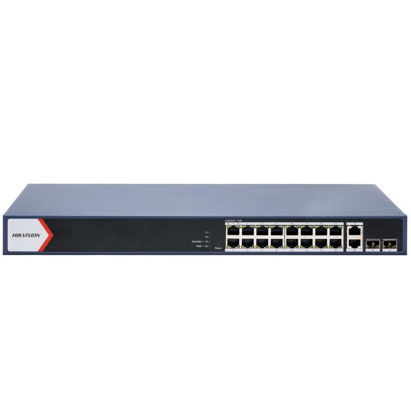 سويتش PoE هيك فيجن ذكي مُدار 16 منفذ Gigabit بقدرة 230 واط DS-3E1520P-EI - MadinaTaif