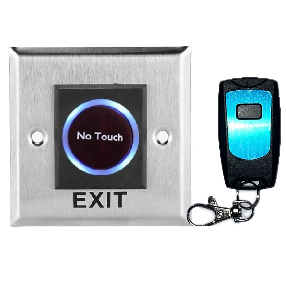 🔹 مفتاح خروج بدون لمس مع ريموت