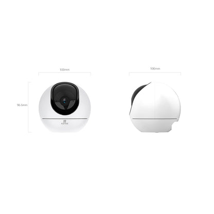 4كاميرا واي فاي داخلية ذكية مع خاصية اتصال الطفل واستشعار الصوت EZVIZ C6 - MadinahTaif Store
