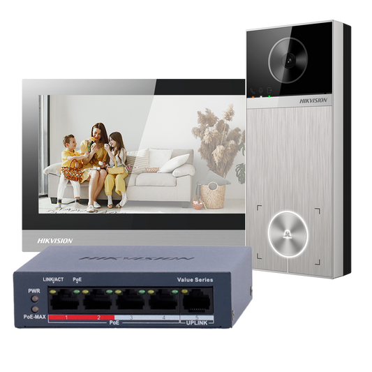 طقم إنتركم Hikvision DS-KIS613-S