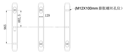 بوابة مرور الأفراد الإلكترونية الذكية سوينج (Speed Gate) موديل TA-317