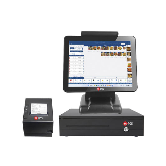 عرض لفترة محدودة: جهاز كاشير لمس i3 للمطاعم والكافيهات - MadinahTaif Store