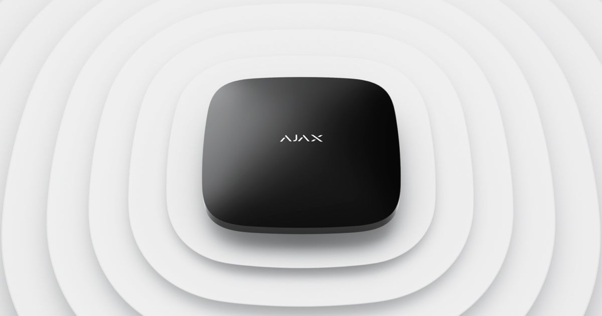 (AJAX Hub (SIM 2G، Ethernet ﺗﺤﻜﻢ ﻟﻮﺣﺔ AJAX Hub Control panel (SIM 2G, Ethernet) - MadinaTaif