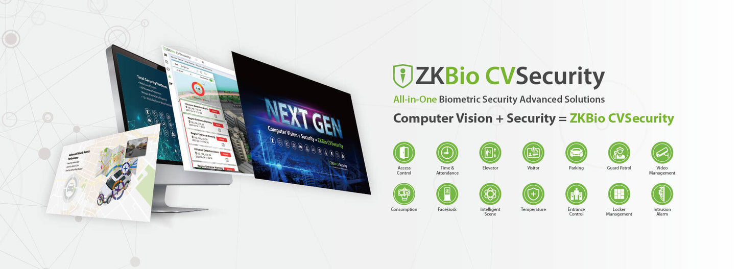 المنصة الأمنية الشاملة ZKBio CVSecurity (Version 6.6.0) Bio Security - MadinahTaif Store