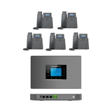 باقة سنترال جراند ستريم مع 1 خط خارجي و5 هواتف سلكية داخلية | Grandstream IP PBX - MadinahTaif Store