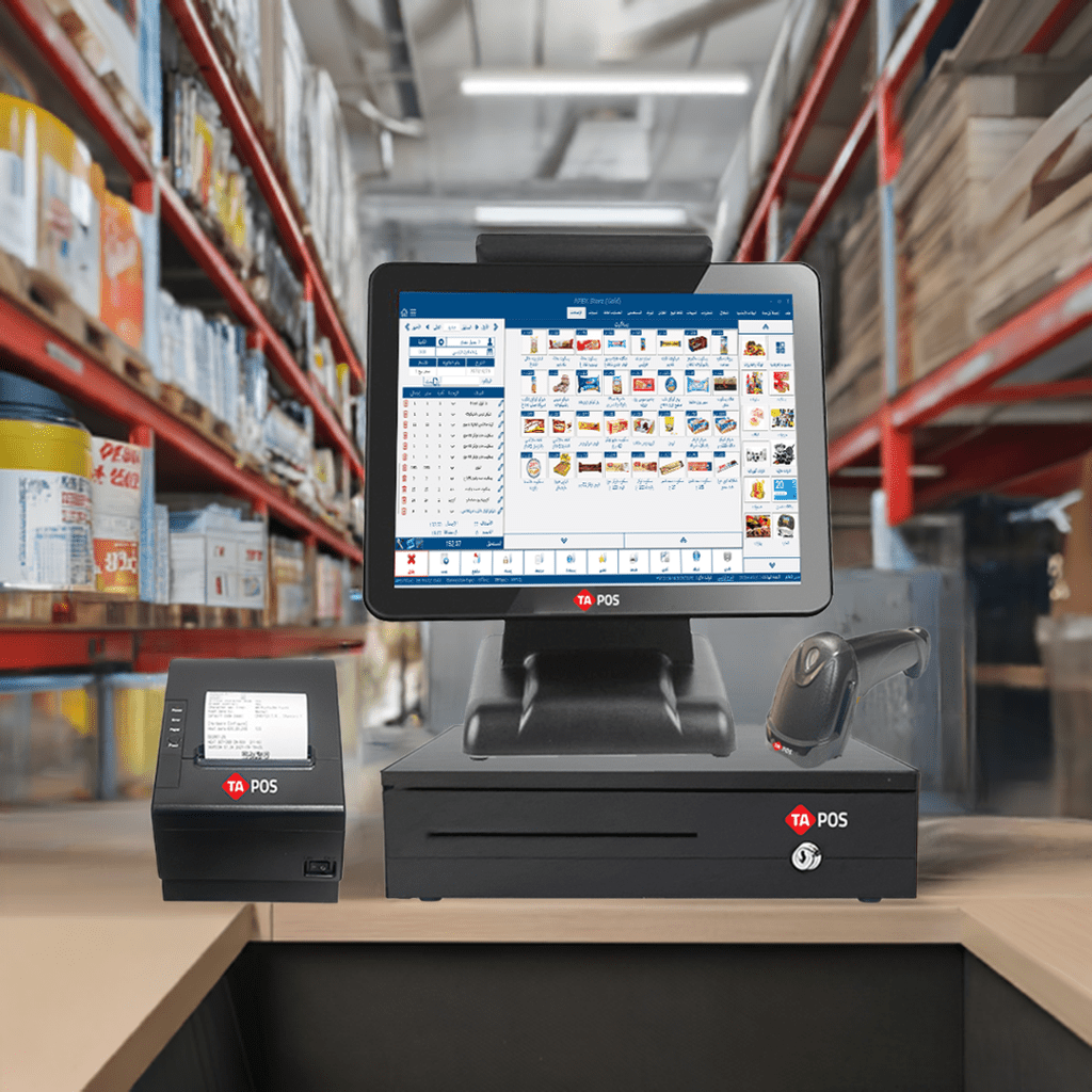 🔍 باندل جهاز كاشير متكامل مع برنامج APEX الإصدار الفضي - MadinahTaif Store