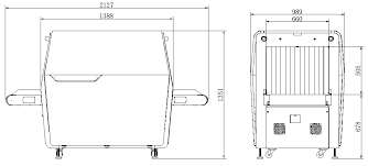 🔐 بوابة التفتيش الإلكترونية الذكية بالأشعة X - ISD - SC6550S - H4CVL - MadinahTaif Store