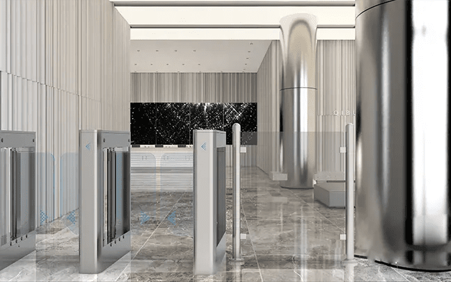 بوابة مرور الأفراد الإلكترونية الذكية سوينج (Speed Gate) موديل TA-317 - MadinaTaif