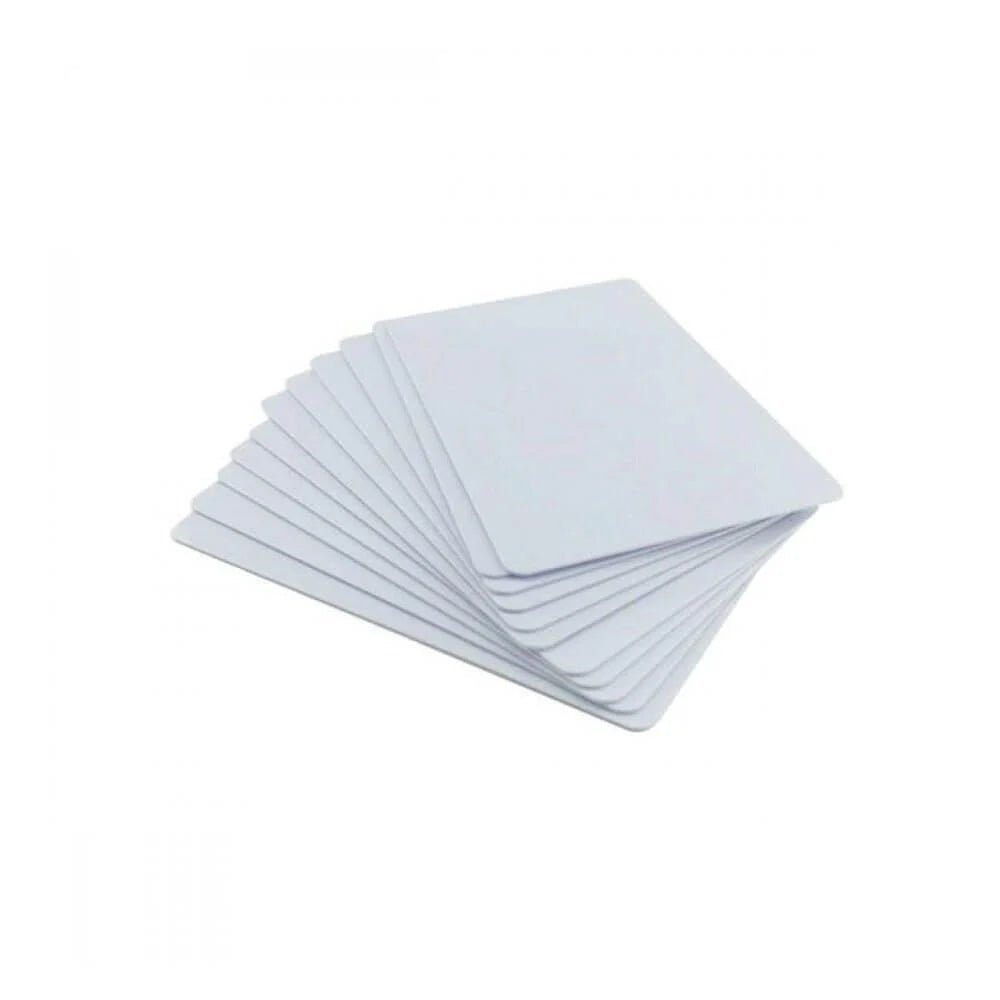 بطاقات بلاستيك PVC قابلة للطباعة 200 بطاقة مناسبة لطابعات الكروت - MadinahTaif Store