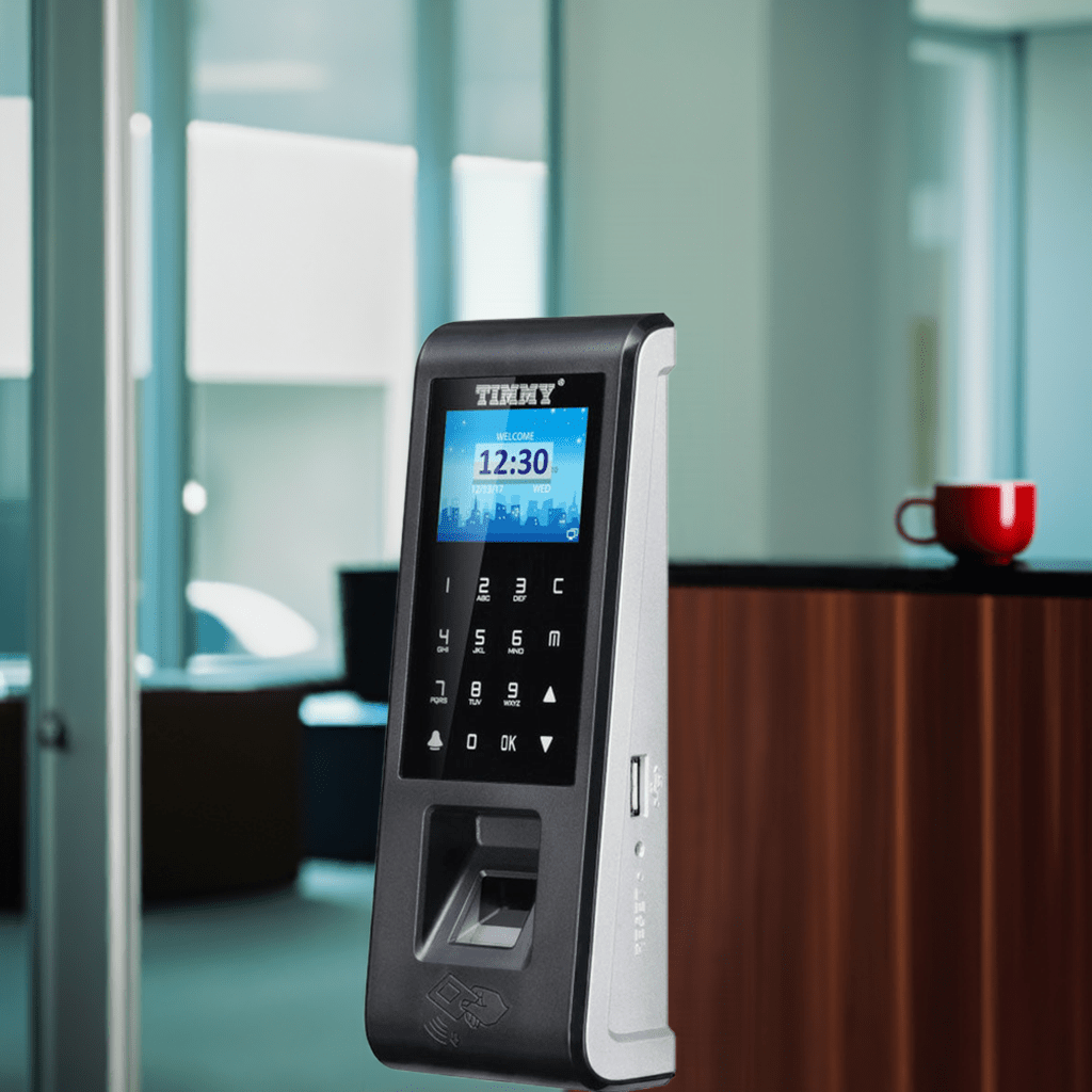 🔒 جهاز اكسس كنترول TFS - 70 من Timmy – بصمة | كارت | رقم سري - MadinahTaif Store