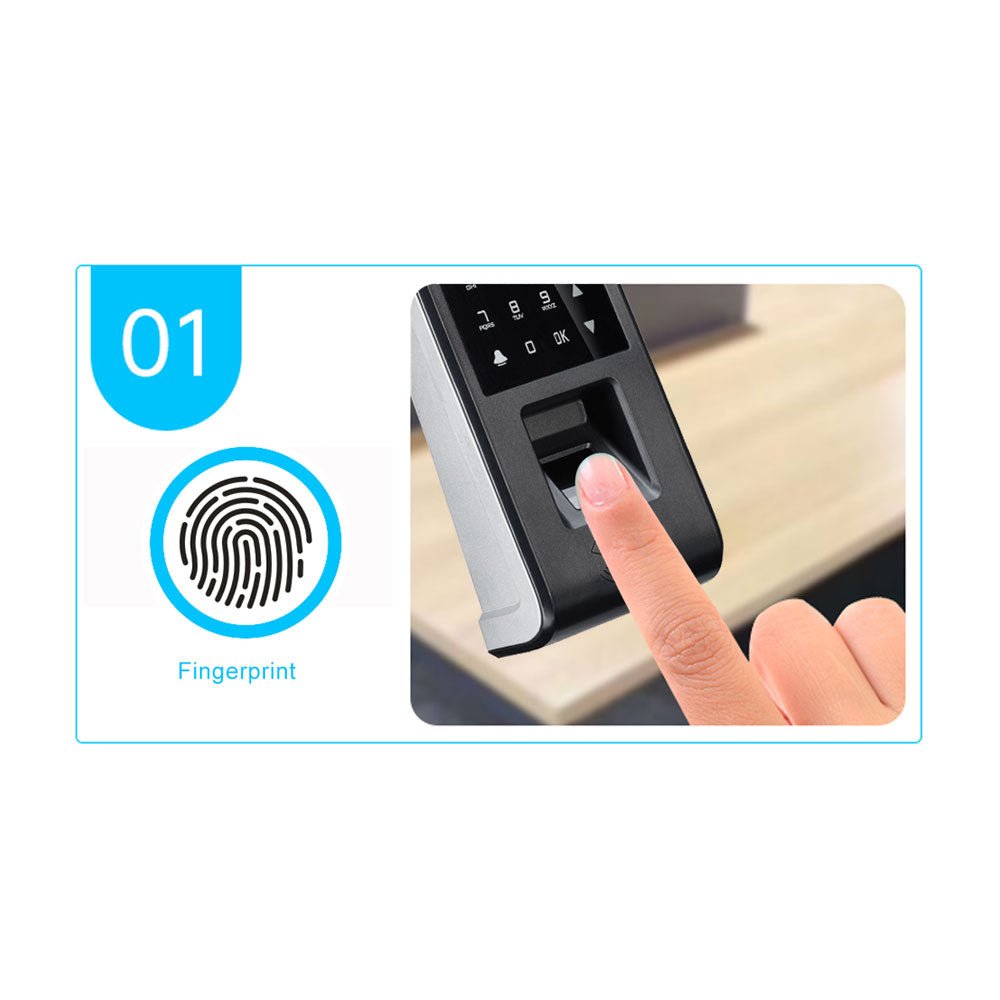 🔒 جهاز اكسس كنترول TFS - 70 من Timmy – بصمة | كارت | رقم سري - MadinahTaif Store