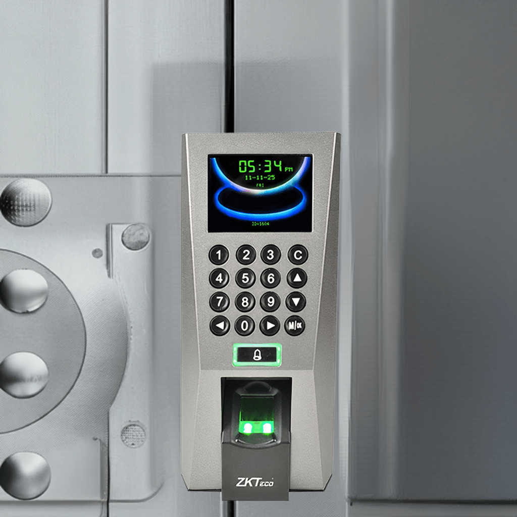 🖐️ جهاز بصمة الإصبع ZKTeco F18 – نظام تحكم دخول متطور - MadinahTaif Store