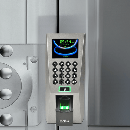🖐️ جهاز بصمة الإصبع ZKTeco F18 – نظام تحكم دخول متطور - MadinahTaif Store