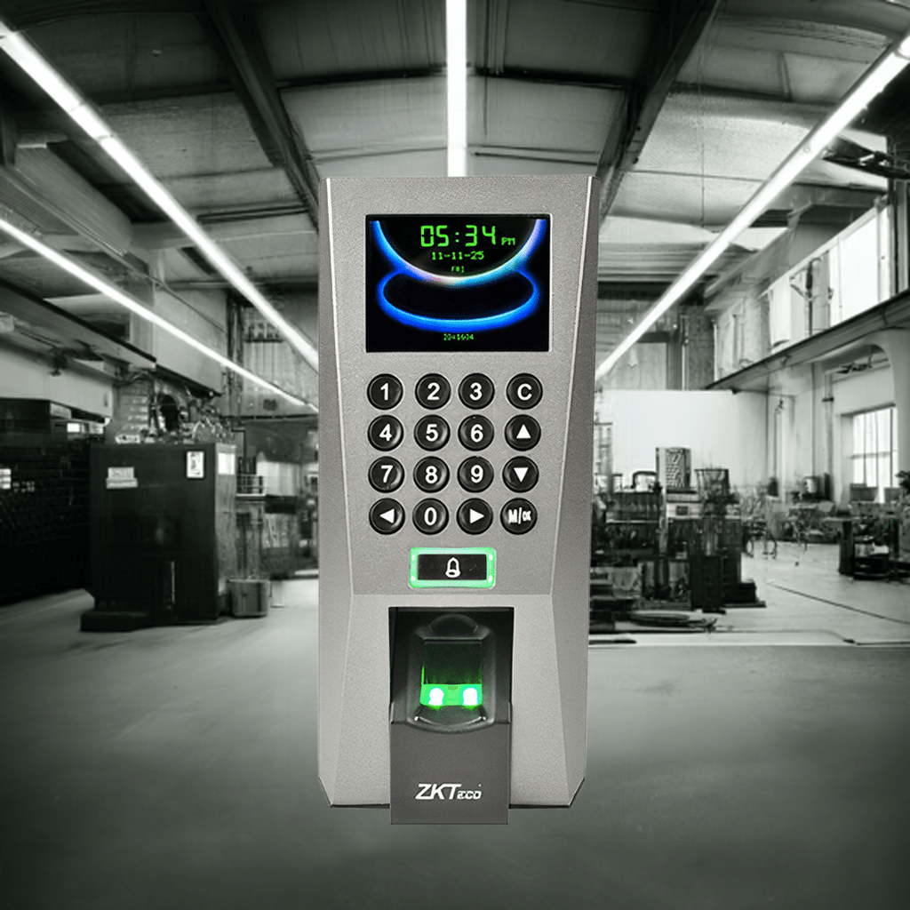 🖐️ جهاز بصمة الإصبع ZKTeco F18 – نظام تحكم دخول متطور - MadinahTaif Store