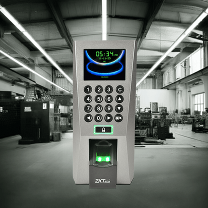 🖐️ جهاز بصمة الإصبع ZKTeco F18 – نظام تحكم دخول متطور - MadinahTaif Store