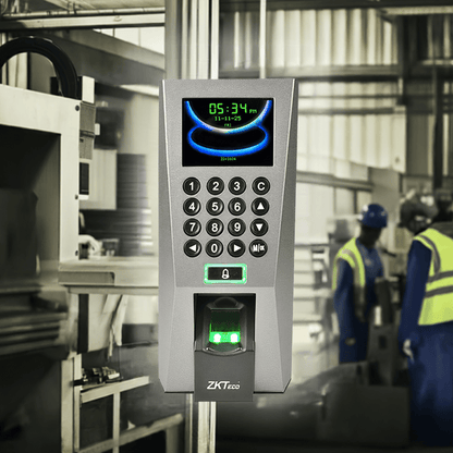 🖐️ جهاز بصمة الإصبع ZKTeco F18 – نظام تحكم دخول متطور - MadinahTaif Store