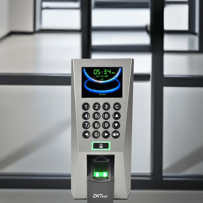🖐️ جهاز بصمة الإصبع ZKTeco F18 – نظام تحكم دخول متطور - MadinahTaif Store