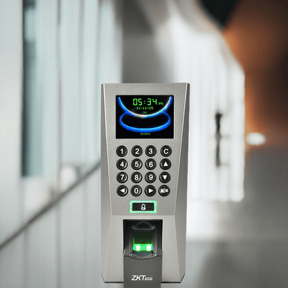 🖐️ جهاز بصمة الإصبع ZKTeco F18 – نظام تحكم دخول متطور - MadinahTaif Store