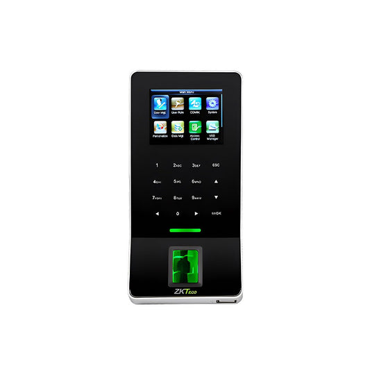 👆 جهاز بصمة الإصبع ZKTeco F22 – حضور وانصراف مع تحكم ذكي في الأبواب - MadinahTaif Store