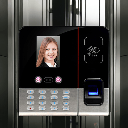 ⏰ جهاز بصمة الحضور والانصراف TIMMY TM - F630 – الوجه | البصمة | الكارت | سعة تخزين كبيرة - MadinahTaif Store