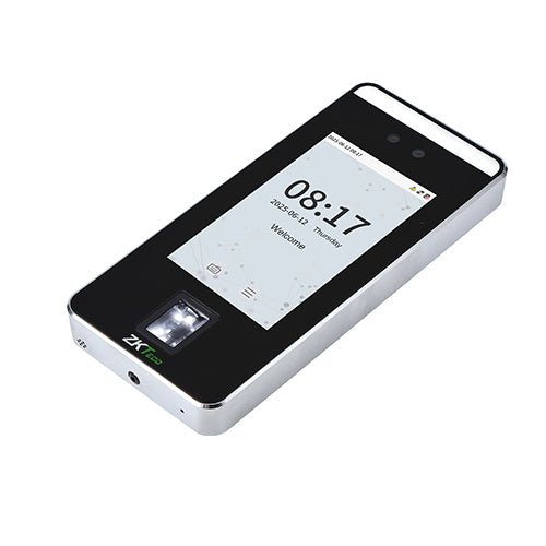 جهاز حضور وتحكم دخول بالتعرف على الوجه والبصمة بشاشة 5 بوصة ZKTeco SpeedFace-V5L - MadinaTaif