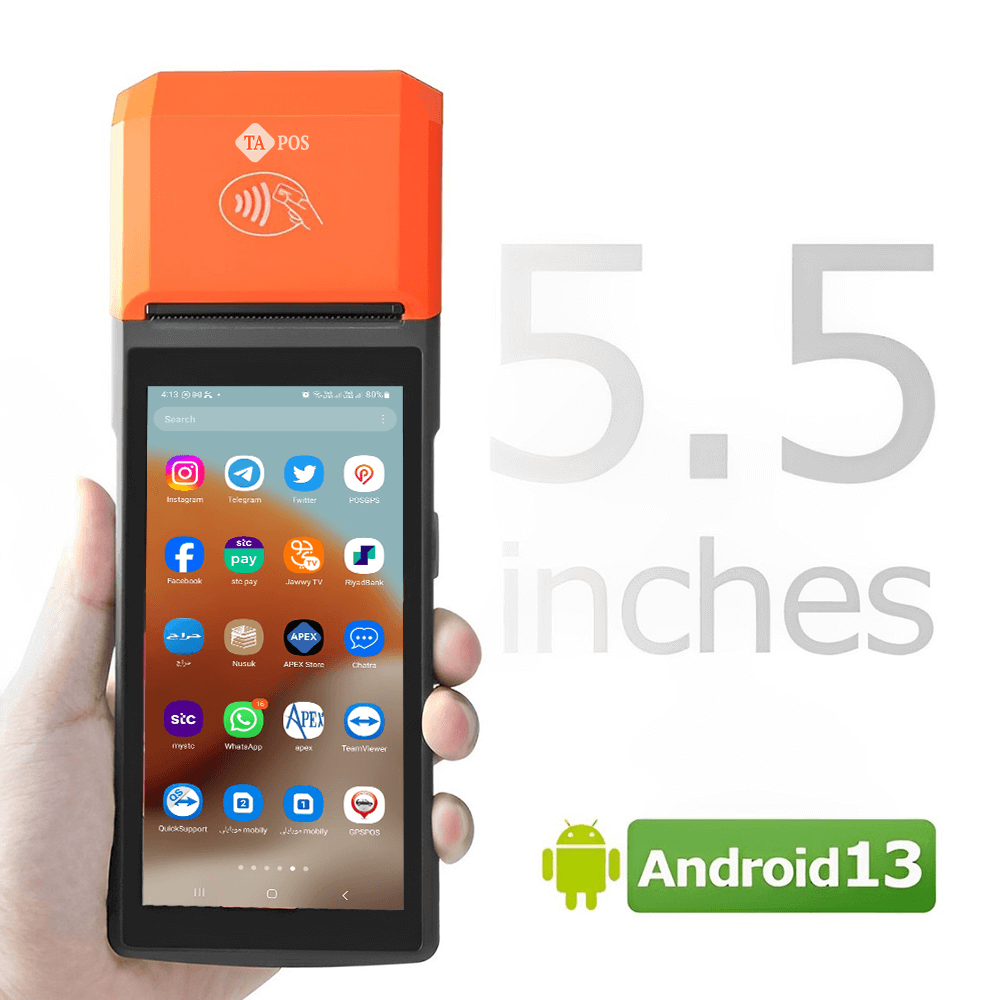 جهاز كاشير محمول TA - 20 | الحل الأمثل لإدارة مبيعاتك في أي مكان - MadinahTaif Store