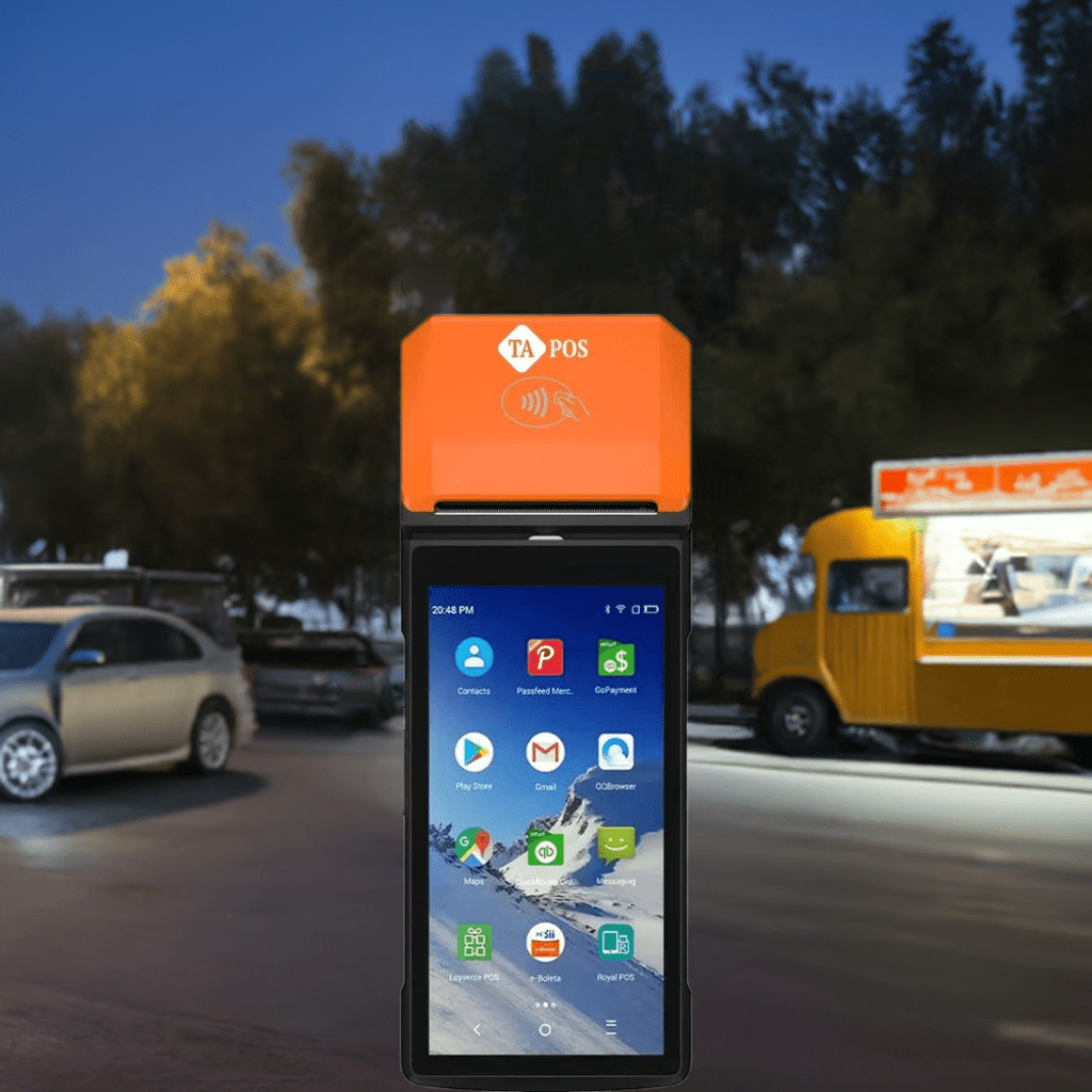 جهاز كاشير محمول TA - 40 | إصدار فواتير سريع وسهل بنظام Android 13 - MadinahTaif Store