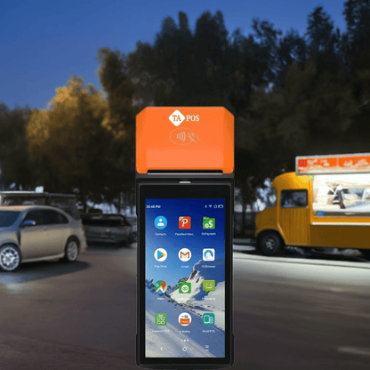 جهاز كاشير محمول TA - 40 | إصدار فواتير سريع وسهل بنظام Android 13 - MadinahTaif Store