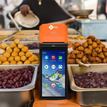 جهاز كاشير محمول TA - 40 | إصدار فواتير سريع وسهل بنظام Android 13 - MadinahTaif Store