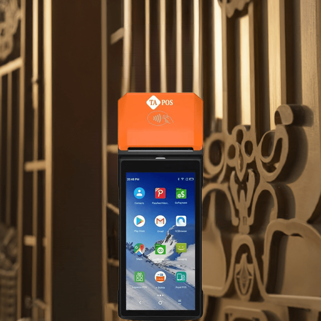 جهاز كاشير محمول TA - 40 | إصدار فواتير سريع وسهل بنظام Android 13 - MadinahTaif Store