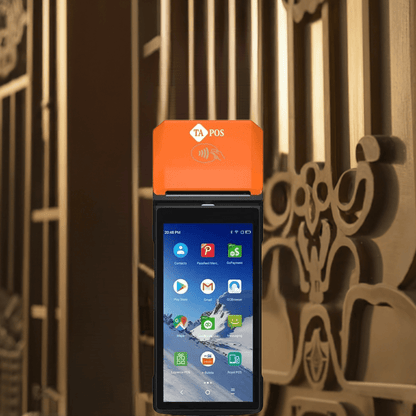 جهاز كاشير محمول TA - 40 | إصدار فواتير سريع وسهل بنظام Android 13 - MadinahTaif Store