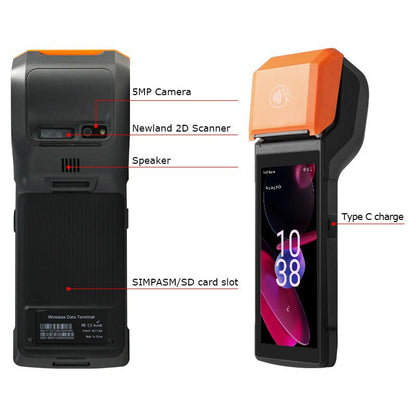 💳 جهاز كاشير وفواتير محمول TA - 50 – الحل الذكي لإدارة المبيعات والفواتير - MadinahTaif Store