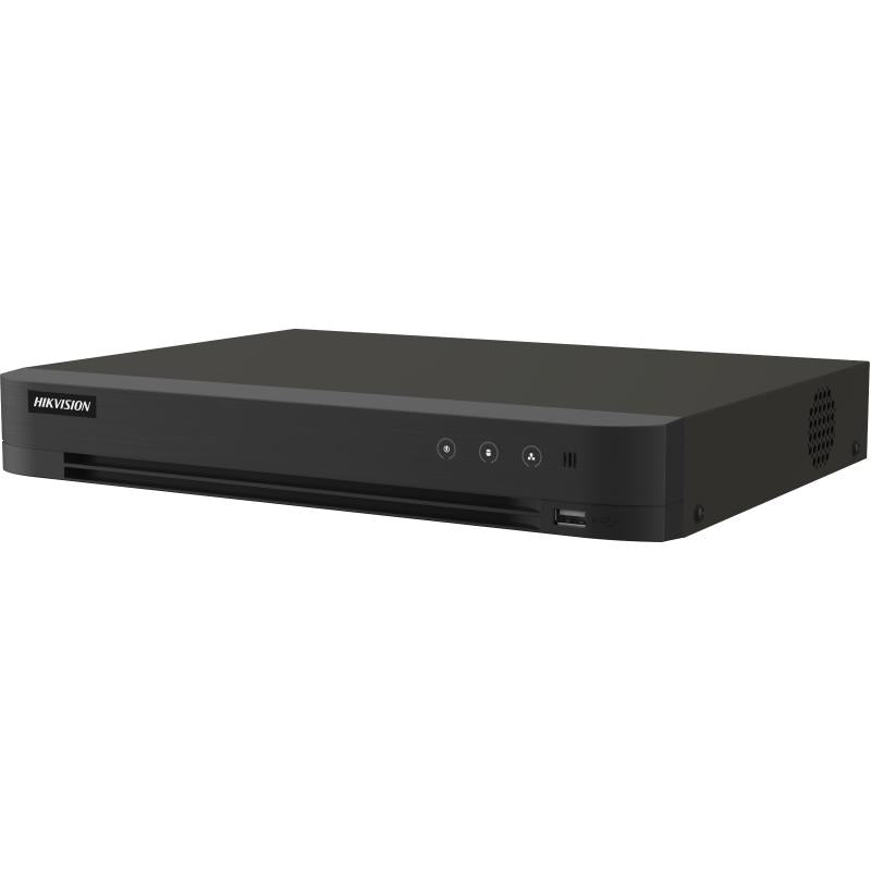 جهاز تسجيل DVR هيك فيجن 4 قنوات مع التعرف على الوجه iDS-7204HTHI-M1/XT - MadinaTaif