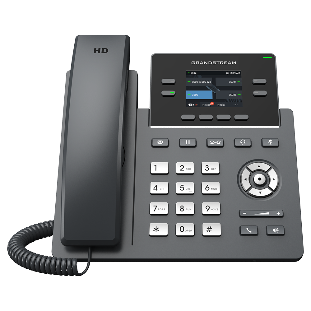 هاتف Grandstream GRP2612W – تجربة اتصالات احترافية بجودة عالية من MadinaTaif