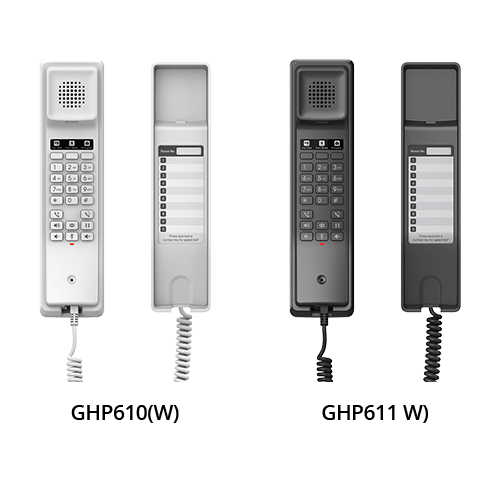 هاتف فنادق IP مدمج مع Wi-Fi جراند ستريم GHP611W - MadinaTaif