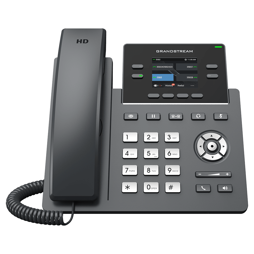 هاتف Grandstream GRP2612W – تجربة اتصالات احترافية بجودة عالية من MadinaTaif - MadinahTaif Store