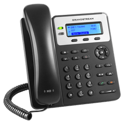هاتف IP مكتبي أساسي بخطين مع PoE جراند ستريم GXP1625 - MadinaTaif