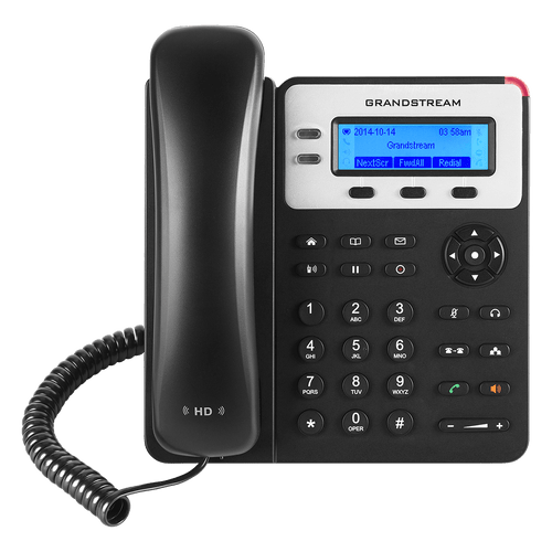 هاتف IP مكتبي أساسي بخطين مع PoE جراند ستريم GXP1625 - MadinaTaif