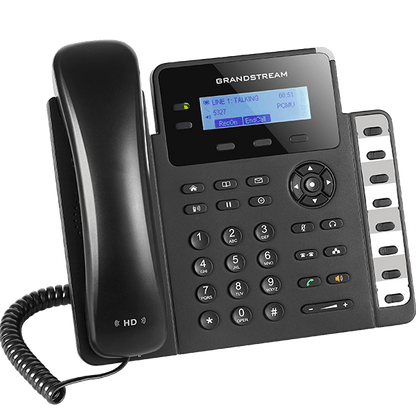 هاتف IP مكتبي أساسي بخطين ومنافذ جيجابت جراند ستريم GXP1628 - MadinaTaif