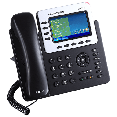 هاتف IP مكتبي متقدم 4 خطوط بشاشة ملونة جراند ستريم GXP2140 - MadinaTaif