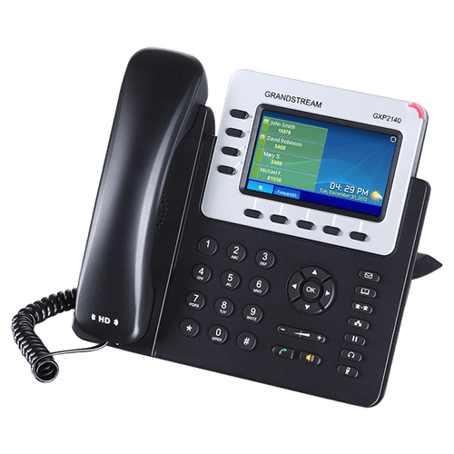 هاتف IP مكتبي متقدم 4 خطوط بشاشة ملونة جراند ستريم GXP2140 - MadinaTaif